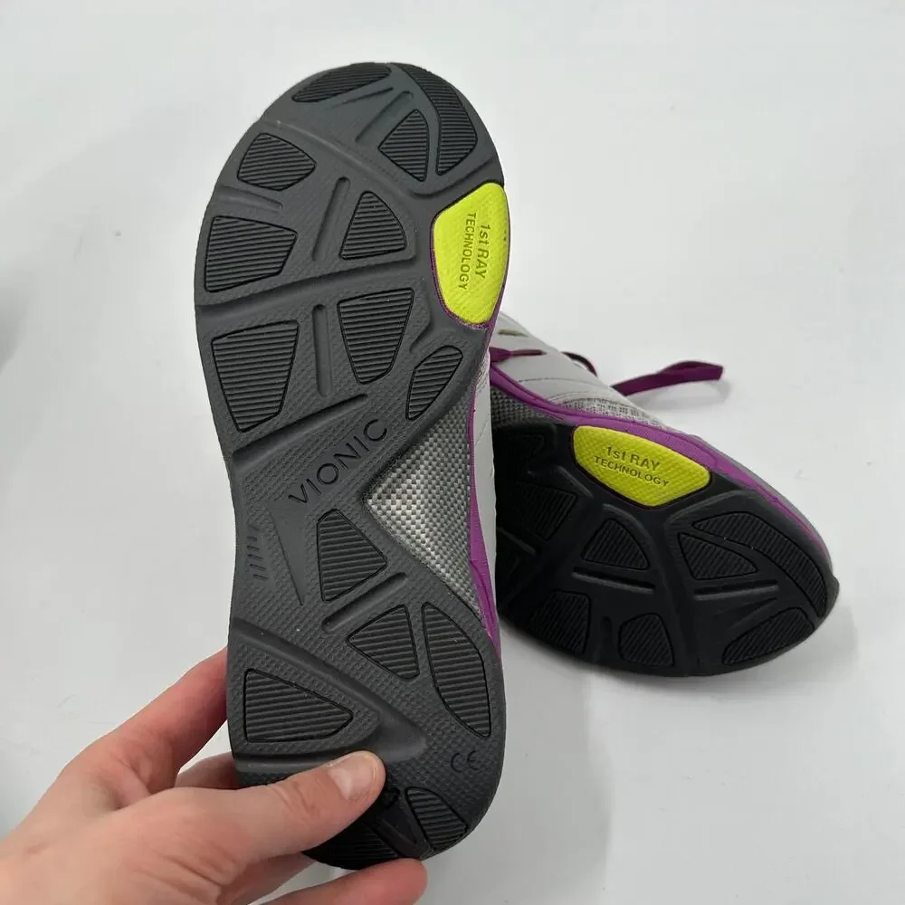 VIONIC Venture Athletic Shoe Sneaker in Purple Gray // 8.5